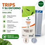 Trampa Cromática Adhesiva para Trips 10 Unidades