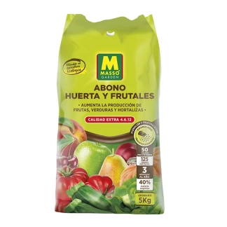 Abono Huerta y Frutales Granulado 5 kg