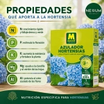 Azulador de Hortensias Fertilizante Soluble 200 g