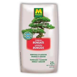 Sustrato Bonsáis Massó Garden 2,5 L