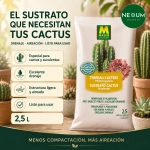 Sustrato Cactus y Suculentas Massó Garden 2,5 L