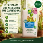 Sustrato Plantas Carnívoras y Acidófilas Massó Garden 2,5 L