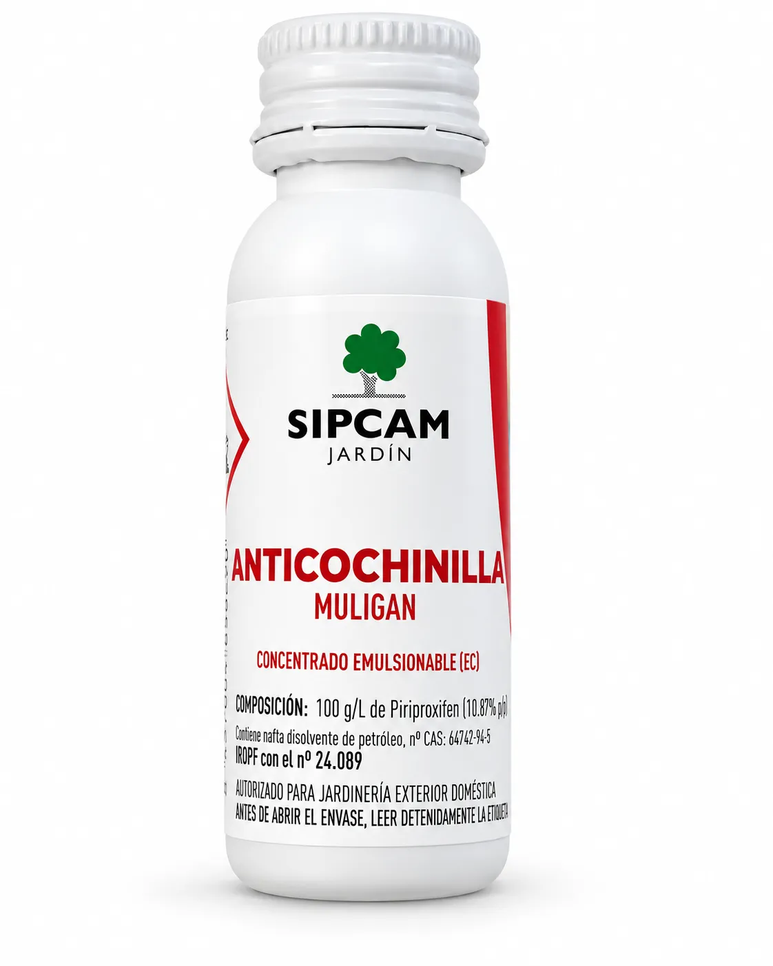 Anticochinilla Muligan Sipcam 10 ml para Cochinillas en Jardín