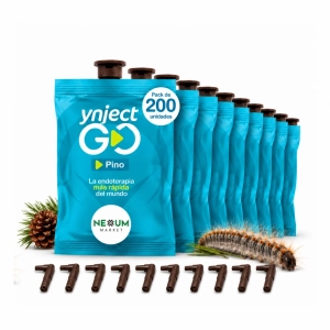 Pack 200 Ynject GO Endoterapia Procesionaria del Pino 25 ml