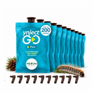 Pack 200 Ynject GO Endoterapia Procesionaria del Pino 25 ml